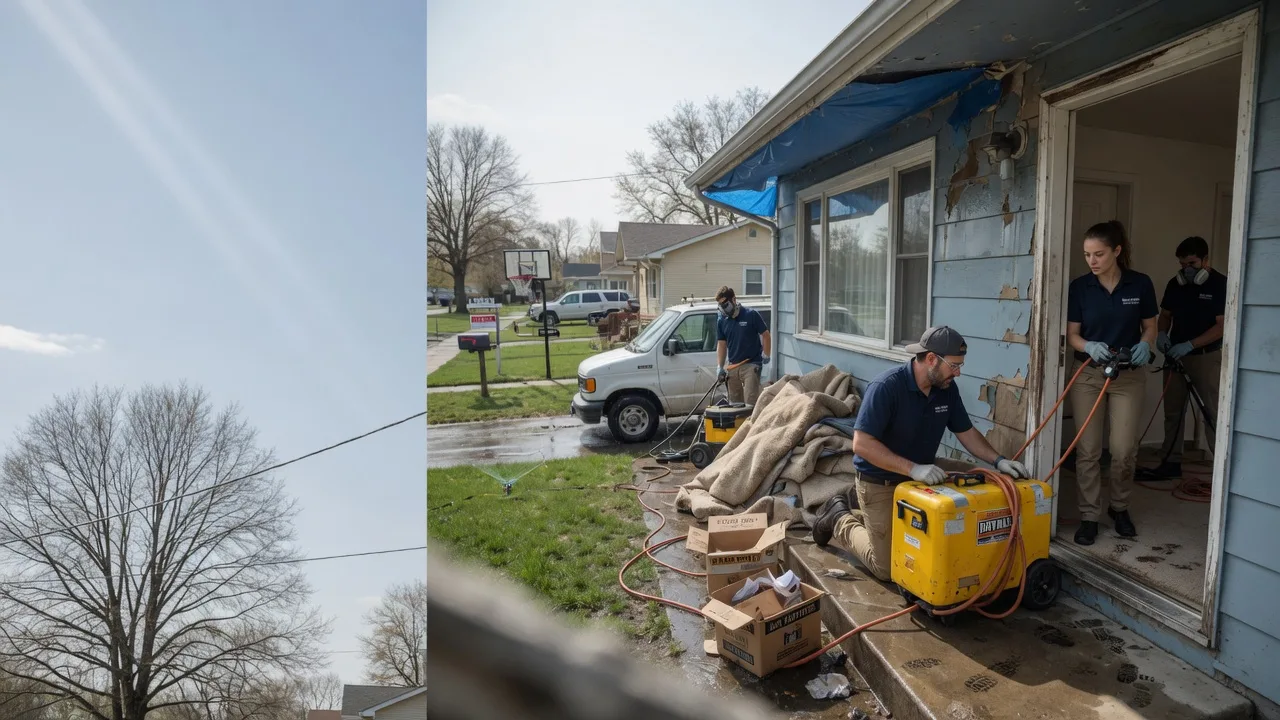 Basement Flood Cleanup in Barneston, NE near me